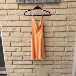 Sage Women's Dress in Peach